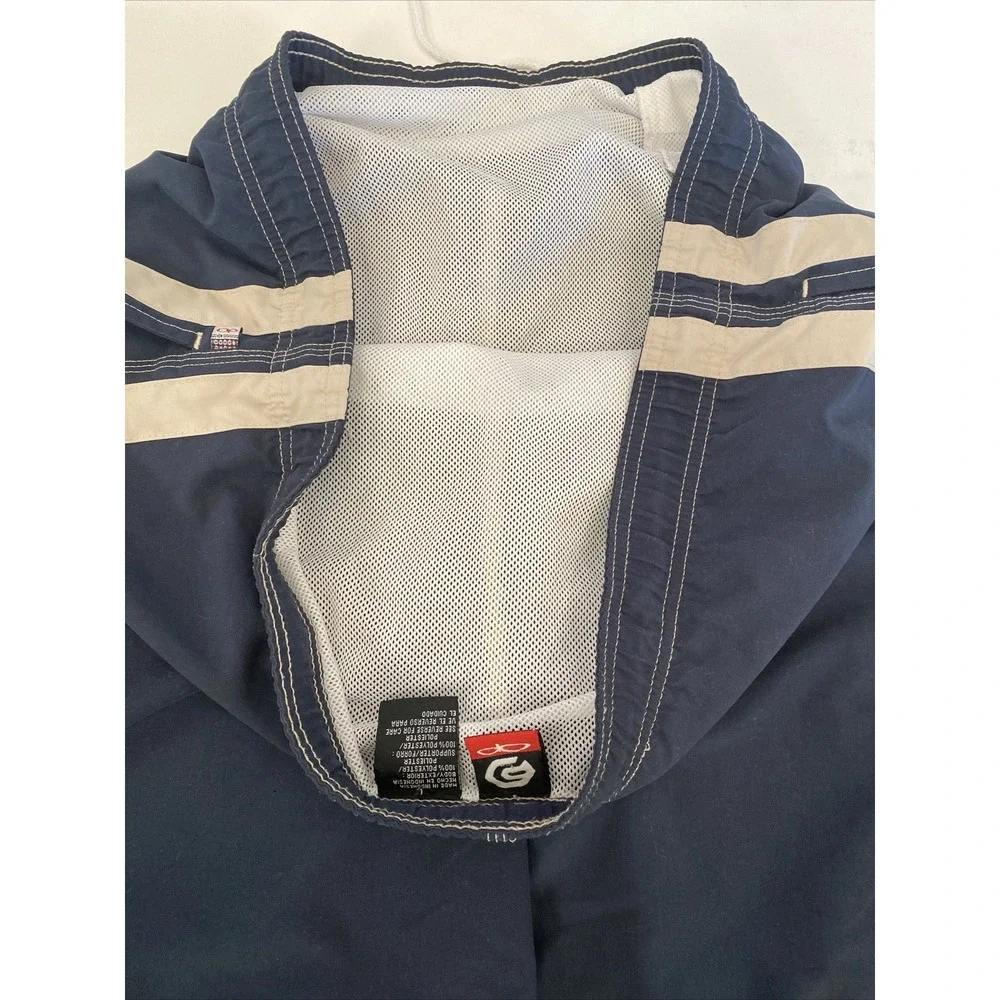 Vintage Ocean Pacific OP Board Shorts Surf Swim Trunks‎ Mens Size L Drawstring